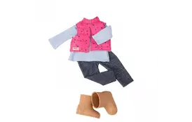 Набор одежды для кукол Our Generation Жилет с брюками (BD30209Z) - Фото