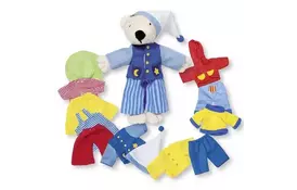 Развивающая игра goki Наряды для мишки Тимбы (51798G) - Фото