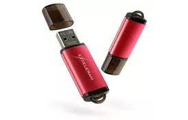 USB флеш накопитель eXceleram 32GB A5M MLC Series Red USB 3.1 Gen 1 (EXA5MU3RE32) - Фото