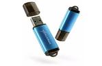 USB флеш накопитель eXceleram 64GB A5M MLC Series Blue USB 3.1 Gen 1 (EXA5MU3BL64)
