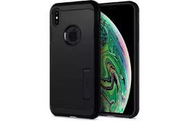Чехол для моб. телефона Spigen iPhone XS Max Tough Armor Black (065CS25130) - Фото