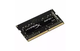 Модуль пам'яті для ноутбука SoDIMM DDR4 4GB 2133 MHz Hyper X Impact Black Kingston (HX421S13IB/4) - Фото