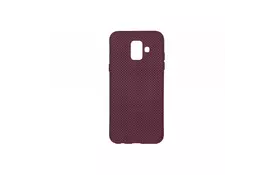 Чохол до моб. телефона 2E Samsung Galaxy A6 (A600), Dots, Marsala (2E-G-A6-JXDT-M) - Фото