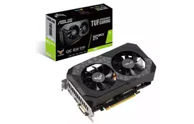 Видеокарта ASUS GeForce GTX1660 6GB GDDR5 TUF OC (TUF-GTX1660-O6G) - Фото