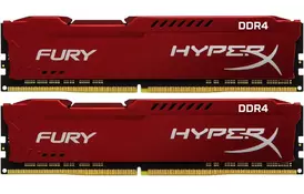 Память для ПК Kingston HyperX DDR4 2666 32GB (16GBx2) KIT (HX426C16FRK2/32) - Фото