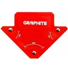 Магнитный сварочный угольник VERTO GRAPHITE 56H901