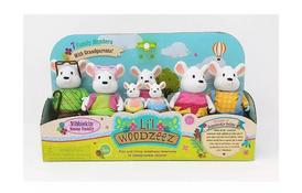 Набор фигурок Li`l Woodzeez Большая Семья Мышей. 7 единиц (6491Z) - Фото