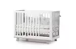 Детская кроватка VERES Manhattan бело-серый (1.1.70.32.17)