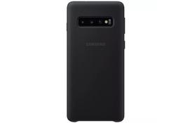 Чехол для моб. телефона Samsung Galaxy S10 (G973) Silicone Cover Black (EF-PG973TBEGRU) - Фото