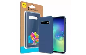 Чехол для моб. телефона MakeFuture Skin Case Samsung S10 Plus Blue (MCSK-SS10PBL) - Фото