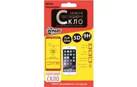 Скло захисне DENGOS для Huawei Y6 2019 /Y6 Pro 2019, Full Glue, black frame (TGFG-62) - Фото