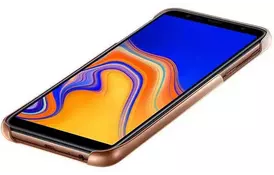 Чехол для моб. телефона Samsung Galaxy J4+ (J415) Gradation Cover Gold (EF-AJ415CFEGRU) - Фото