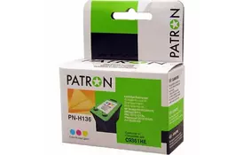 Картридж PATRON для HP PN-H136 COLOUR (C9361HE) (CI-HP-C9361HE-C-PN) - Фото
