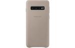 Чехол для моб. телефона Samsung Galaxy S10 (G973) Leather Cover Gray (EF-VG973LJEGRU)