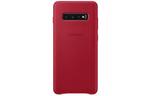 Чехол для моб. телефона Samsung Galaxy S10+ (G975) Leather Cover Red (EF-VG975LREGRU)