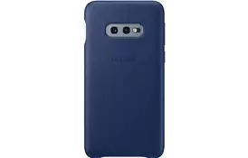 Чехол для моб. телефона Samsung Galaxy S10e (G970) Leather Cover Navy (EF-VG970LNEGRU) - Фото