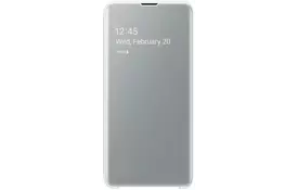 Чехол для моб. телефона Samsung Galaxy S10e (G970) Clear View Cover White (EF-ZG970CWEGRU) - Фото