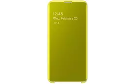 Чехол для моб. телефона Samsung Galaxy S10e (G970) Clear View Cover Yellow (EF-ZG970CYEGRU) - Фото