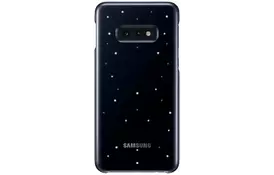 Чехол для моб. телефона Samsung Galaxy S10e (G970) LED Cover Black (EF-KG970CBEGRU) - Фото