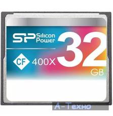Карта памяти Silicon Power 32Gb Compact Flash 400x (SP032GBCFC400V10)