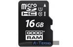 Карта памяти GOODRAM 16GB microSDHC Class 10 UHS I (M1AA-0160R11)