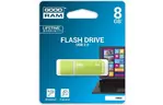 USB флеш накопитель GOODRAM 8GB UMO2 Green USB 2.0 (UMO2-0080G0R11)