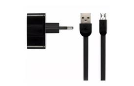 Зарядное устройство Remax 2.4 A Dual USB Charger + Data Cable for Type-C, black (RP-U215A-BLACK) - Фото