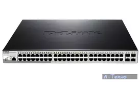 Комутатор мережевий D-Link DGS-1210-52P/ME - Фото