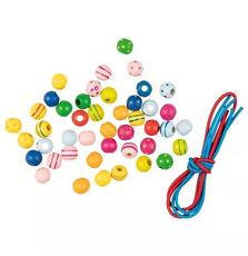 Шнуровка goki Бусинки (60945G)