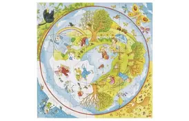 Пазл XXL goki Времена года (57689G) - Фото