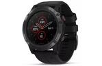 Смарт-часы Garmin Fenix 5x Plus Sapphire Black with Black Silicone (010-01989-64)