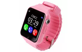 Смарт-годинник UWatch Smart GPS V7K Kid Pink (F_54760) - Фото
