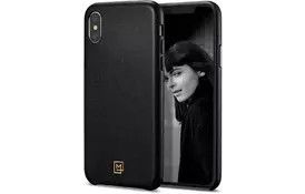 Чехол Spigen для iPhone XS/X La Manon calin Chic Black - Фото