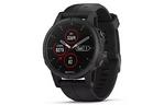 Смарт-часы Garmin Fenix 5S Plus Sapphire Black with Black Silicone (010-01987-78)