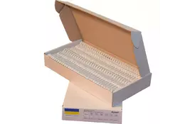 Металлические пружины Agent А4 32 мм, бел, уп/50 - Фото