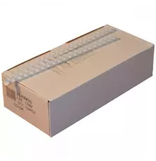 Пружины пластиковые Agent 12мм бел, уп/100.