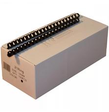 Пружины пластиковые Agent 14мм черн, уп/100.