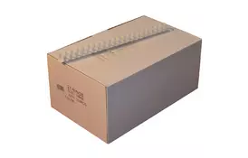 Пружины пластиковые Agent 19мм бел, уп/100 - Фото