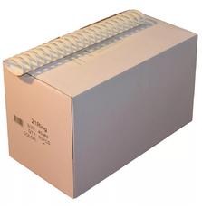 Пружины пластиковые Agent 45мм бел, уп/50