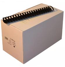 Пружины пластиковые Agent 45мм черн, уп/50.