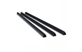 Планки зажим -  6мм, черн, уп/100. - Фото