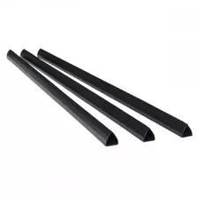 Планки зажим -  8мм, черн, уп/100.