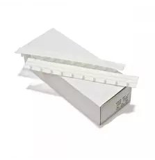 Пластины Press-binder 10мм бел, уп/50.
