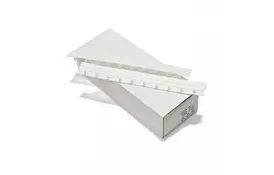 Пластины Press-binder 10мм бел, уп/50. - Фото