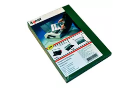 Обл. глянец Agent А4 250г зел, уп/100 - Фото