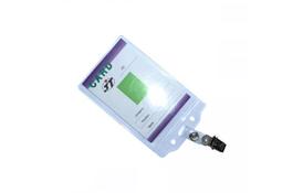 Беджі вертикальні CD-108 С (70х100) з кліпсою, уп/100 - Фото