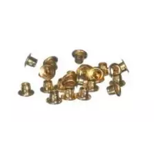 Заклепки 4мм  золотые, уп/1000