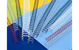 Металлические пружины RENZ А4 32 мм, бел, уп/25 - Фото