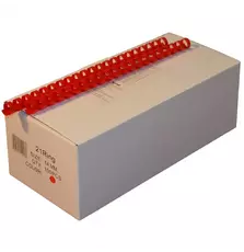 Пружины пластиковые Agent 14мм красн, уп/100