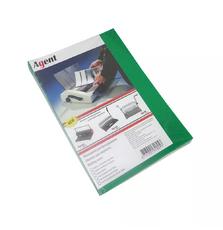 Обл.  А4 прозрачн. Agent 180/200мк зел, уп/25